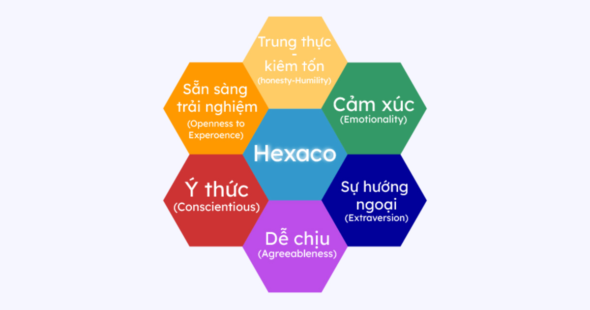 Tìm hiểu tính cách qua 6 yếu tố của HEXACO và hiểu rõ hơn về bản thân